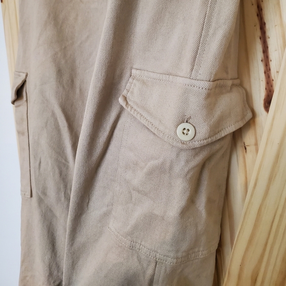Aritzia Wilfred Free Size 12 Tan Twill Modern Cargo Pant - Picture 2 of 8